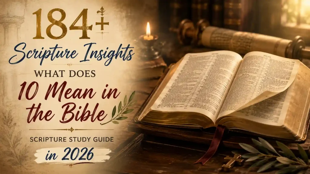 What Does 10 Mean In The Bible