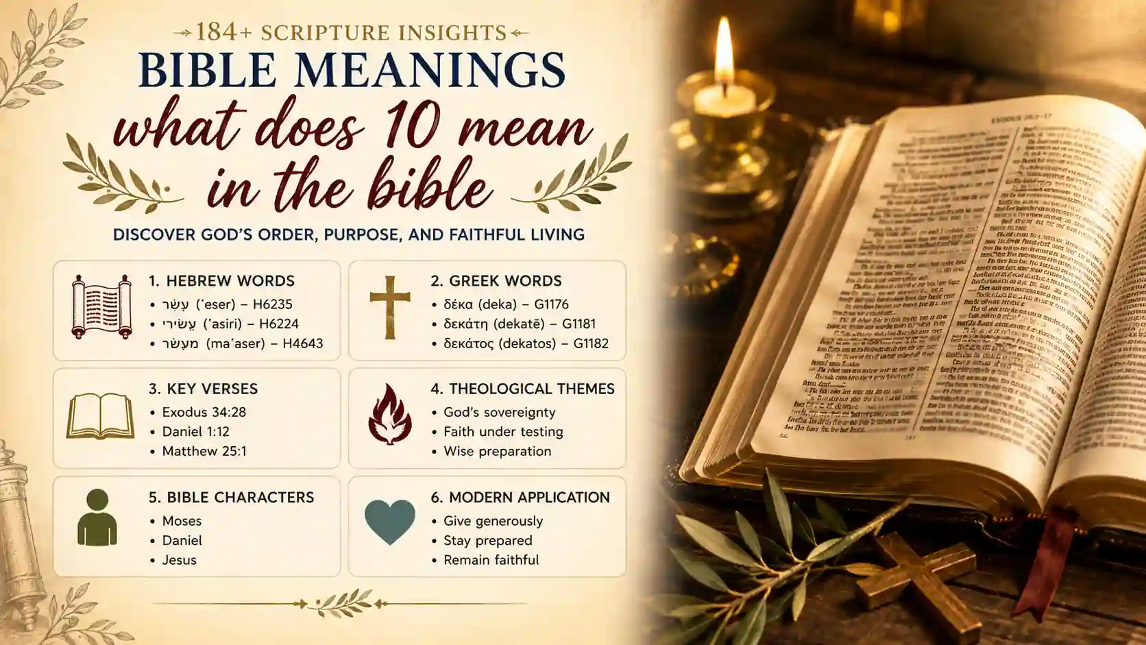 What Does 10 Mean In The Bible What Does 10 Mean In The Bible