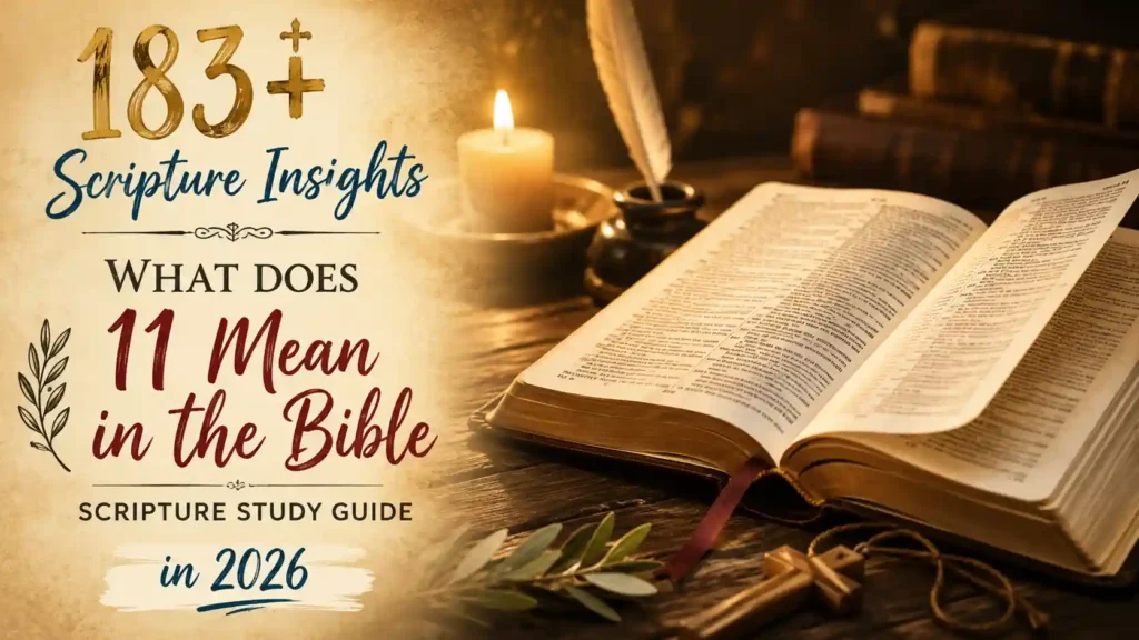 What Does 11 Mean In The Bible