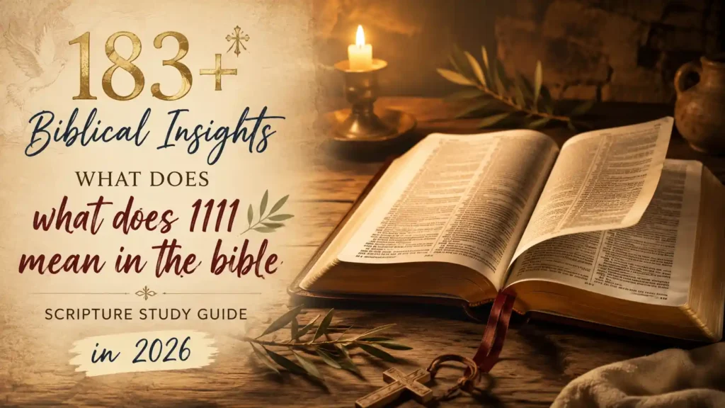 What Does 1111 Mean In The Bible