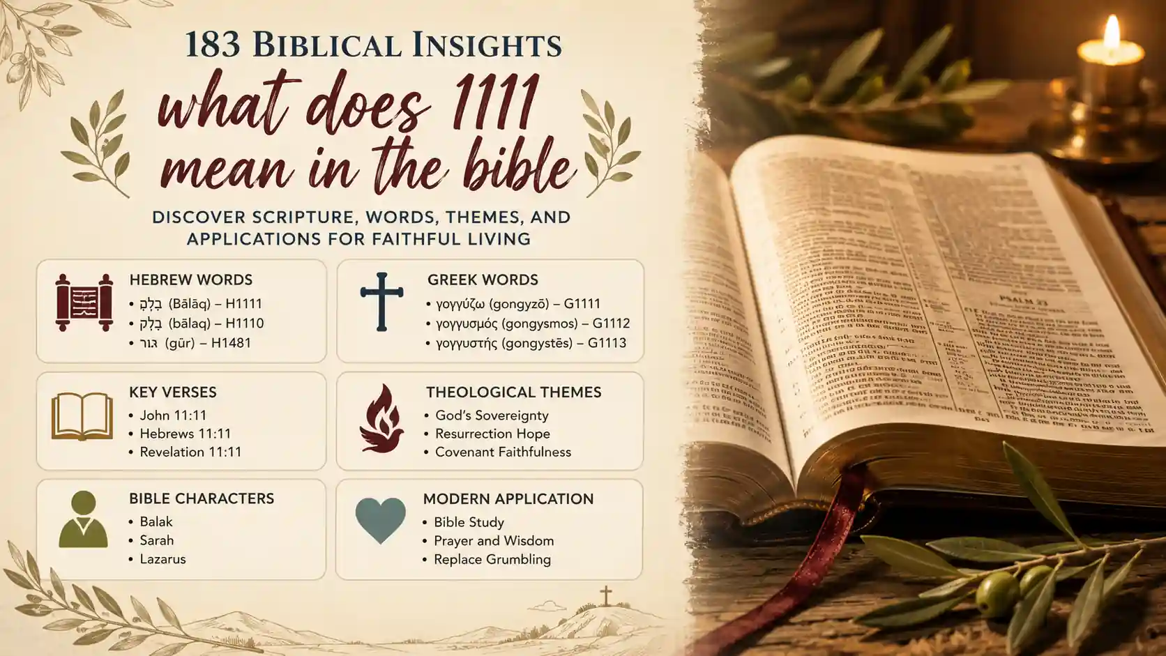 What Does 1111 Mean In The Bible What Does 1111 Mean In The Bible