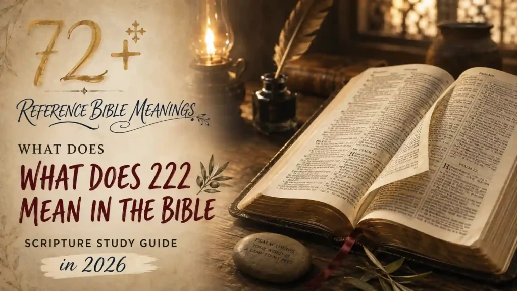 What Does 222 Mean In The Bible