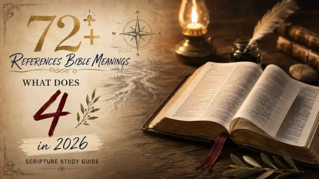 What Does 4 Mean In The Bible