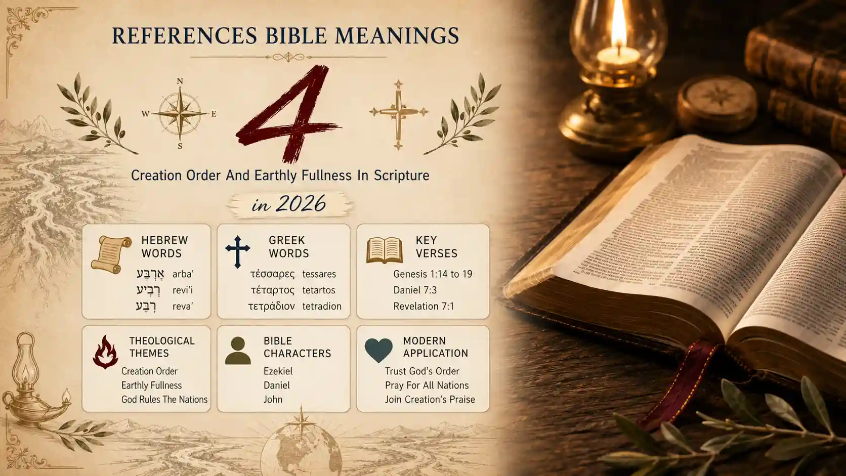 What Does 4 Mean In The Bible What Does 4 Mean In The Bible