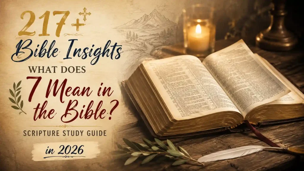 What Does 7 Mean In The Bible