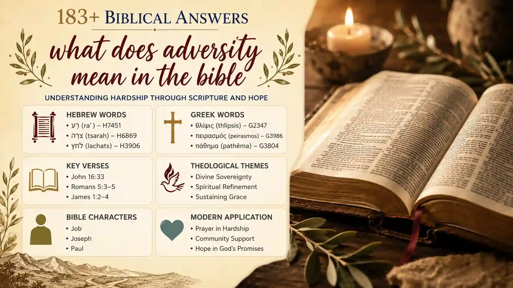 What Does Adversity Mean In The Bible What Does Adversity Mean In The Bible