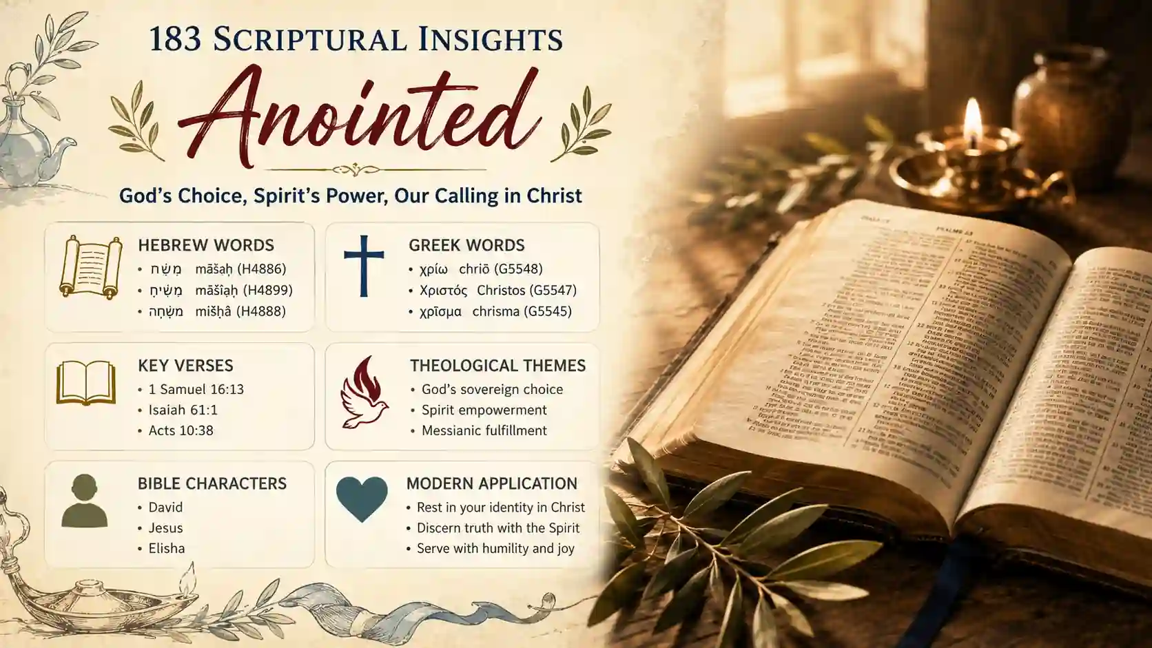 What Does Anointed Mean In The Bible What Does Anointed Mean In The Bible