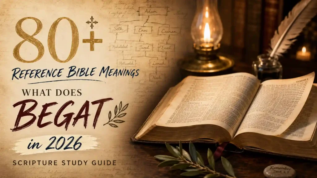What Does Begat Mean In The Bible