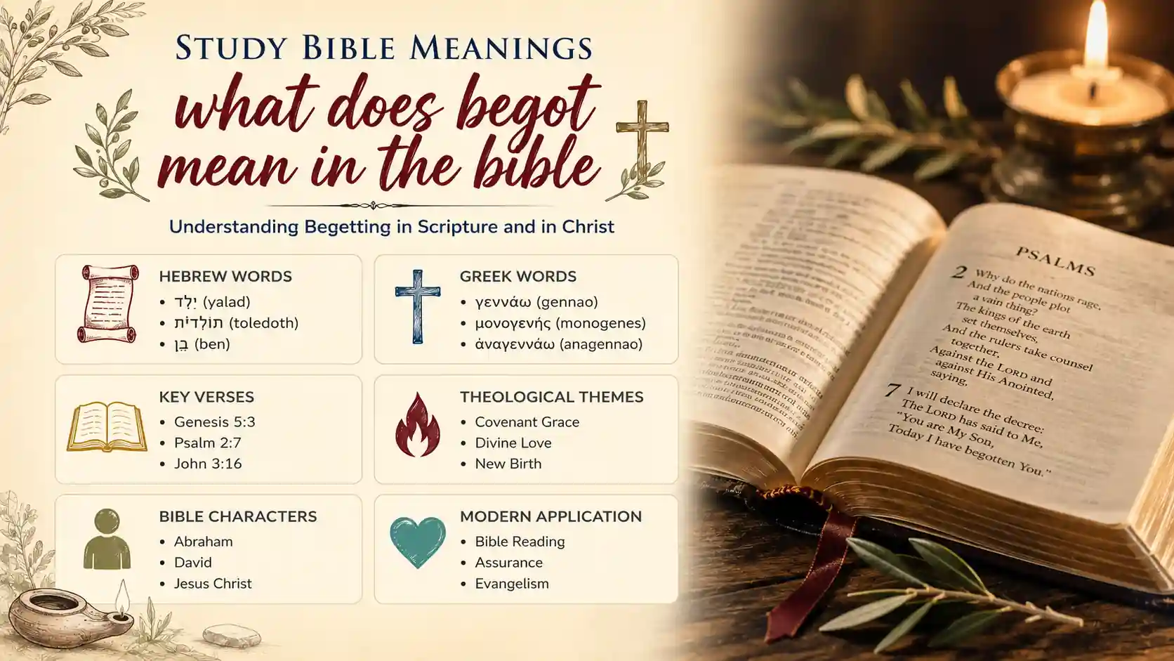 What Does Begot Mean In The Bible What Does Begot Mean In The Bible