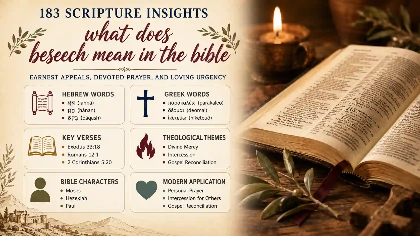 What Does Beseech Mean In The Bible What Does Beseech Mean In The Bible