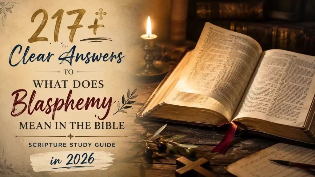 What Does Blasphemy Mean In The Bible