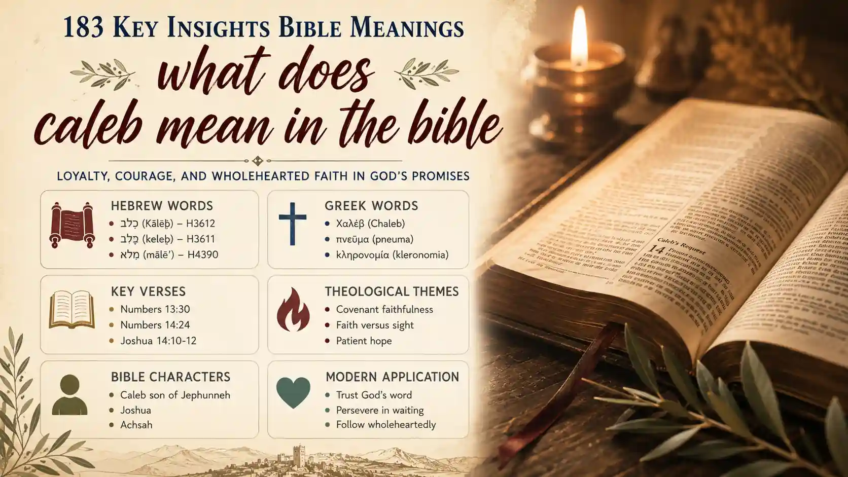 What Does Caleb Mean In The Bible What Does Caleb Mean In The Bible