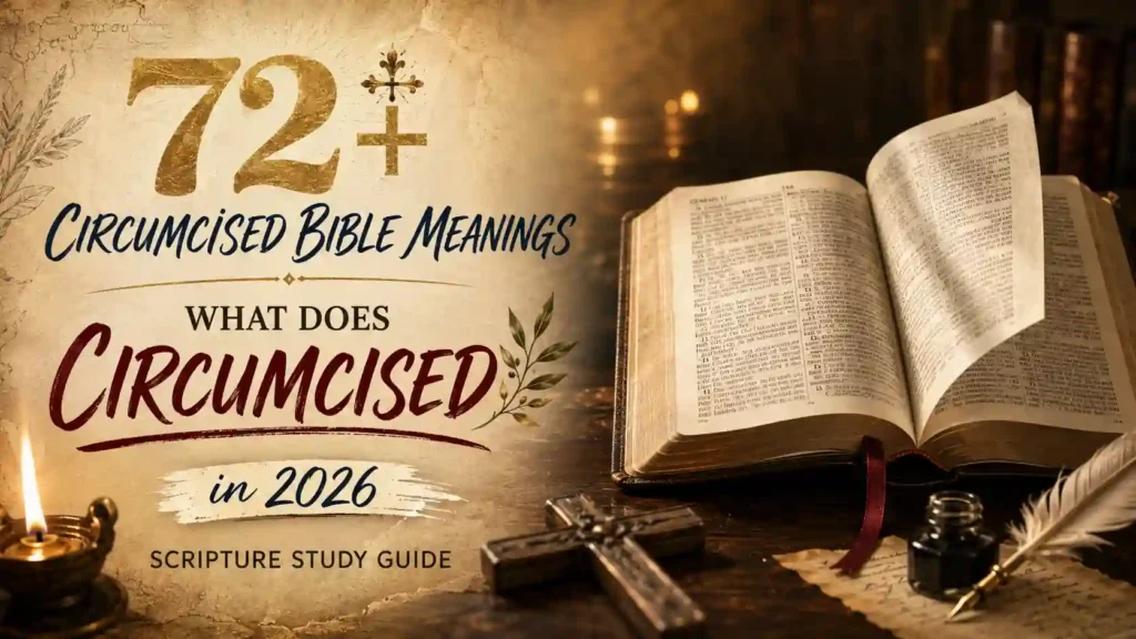 What Does Circumcised Mean In The Bible