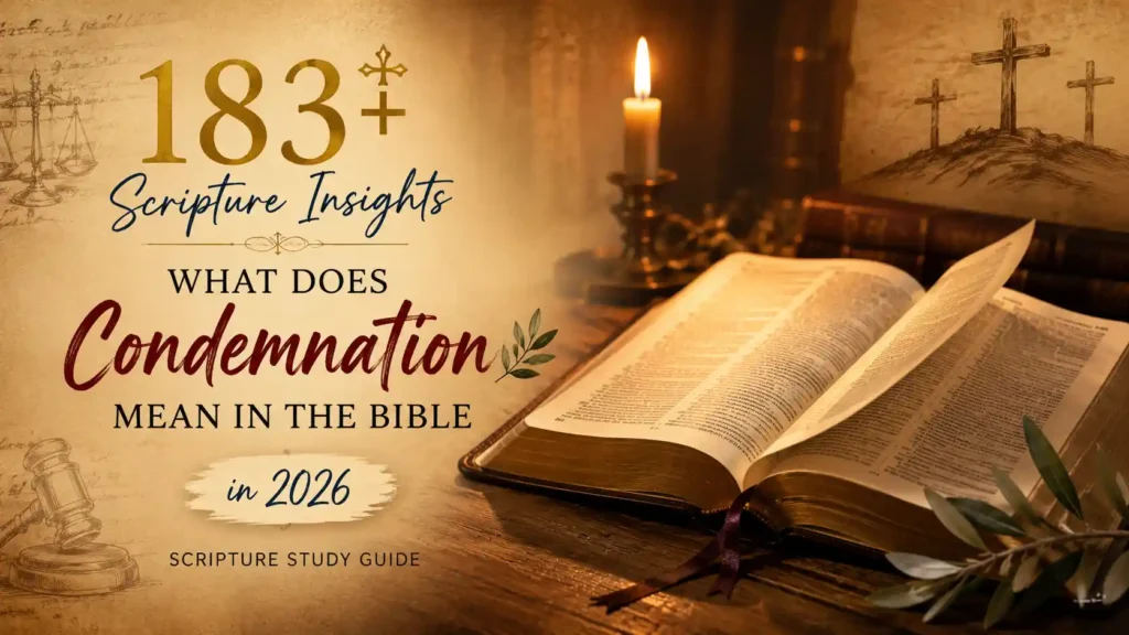 What Does Condemnation Mean In The Bible