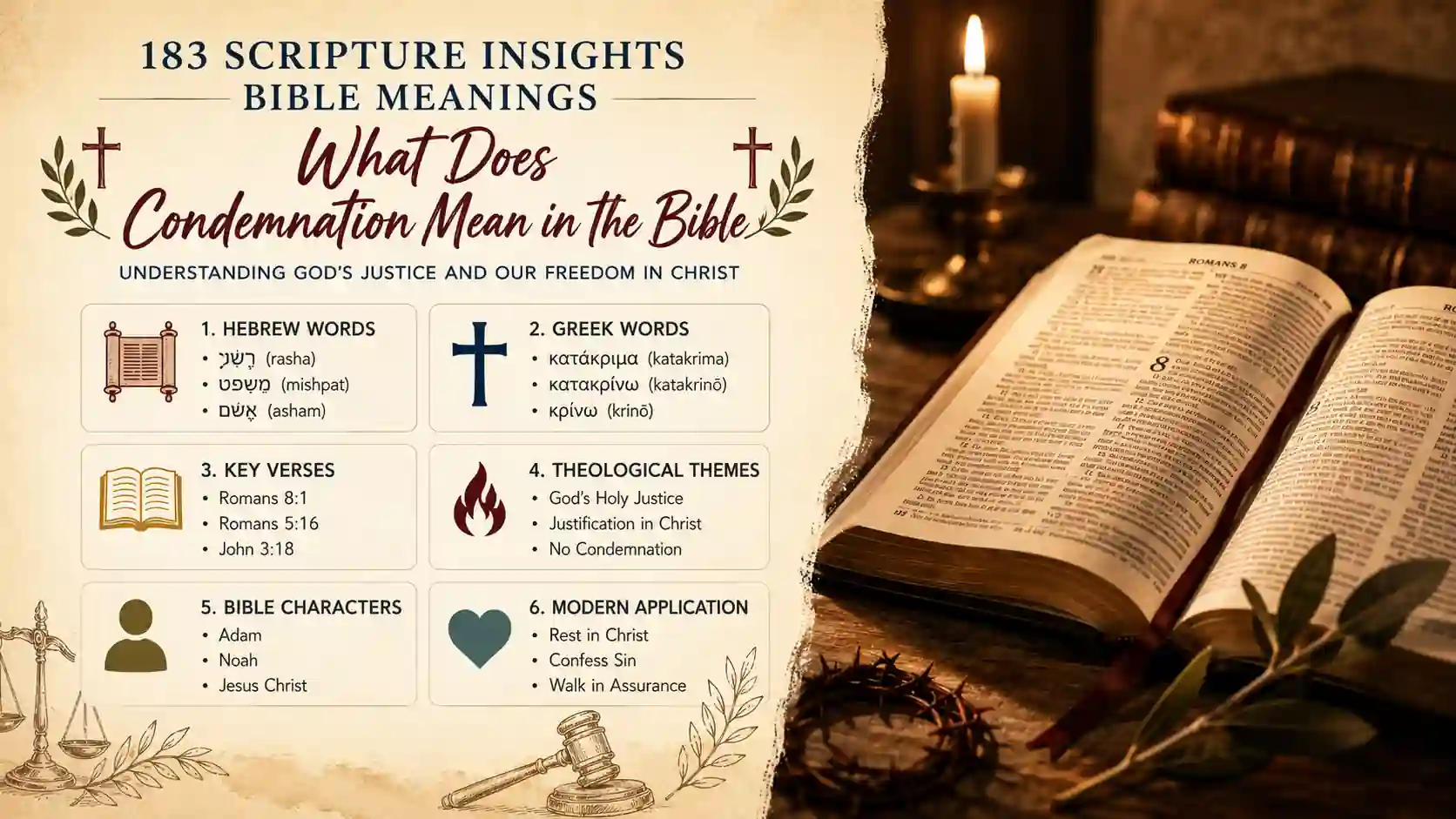 What Does Condemnation Mean In The Bible