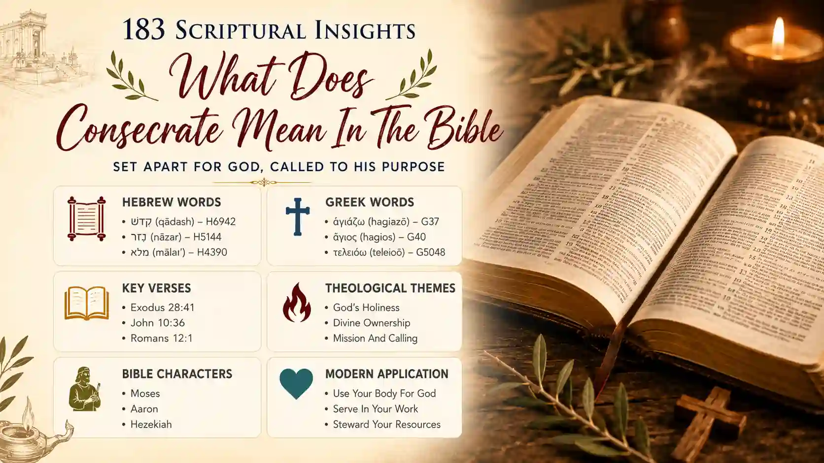 What Does Consecrate Mean In The Bible What Does Consecrate Mean In The Bible