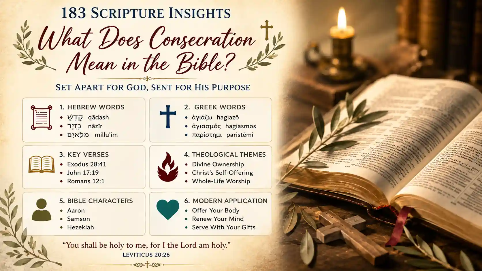 What Does Consecration Mean In The Bible What Does Consecration Mean In The Bible