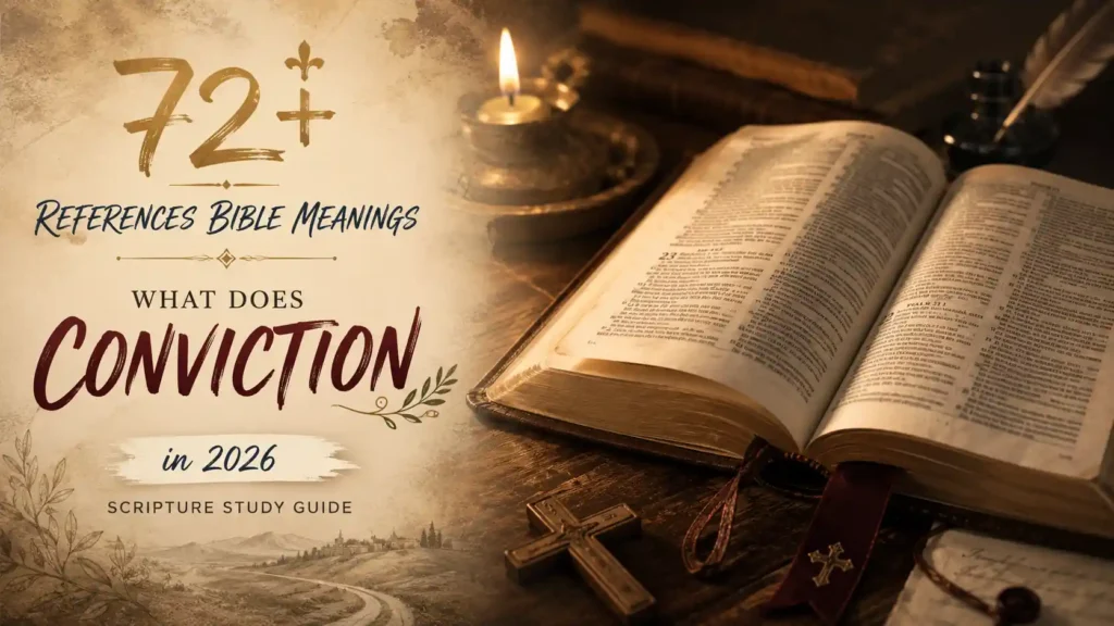 What Does Conviction Mean In The Bible