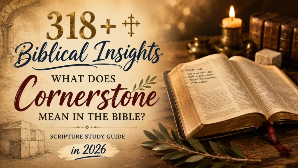 What Does Cornerstone Mean In The Bible