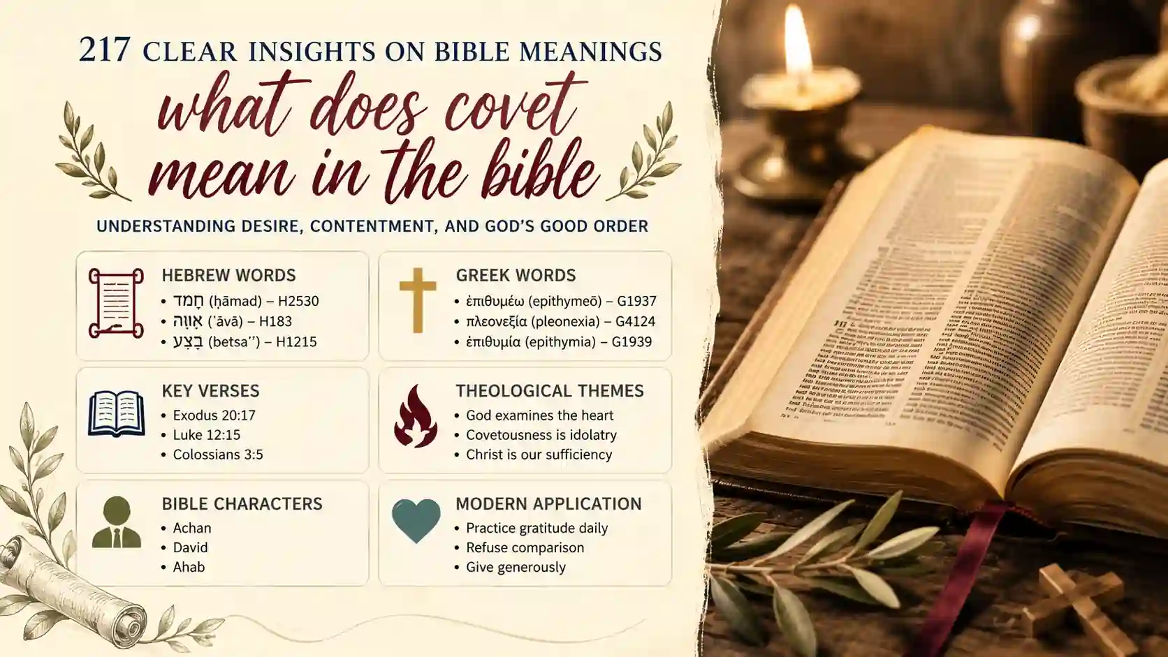 What Does Covet Mean In The Bible What Does Covet Mean In The Bible