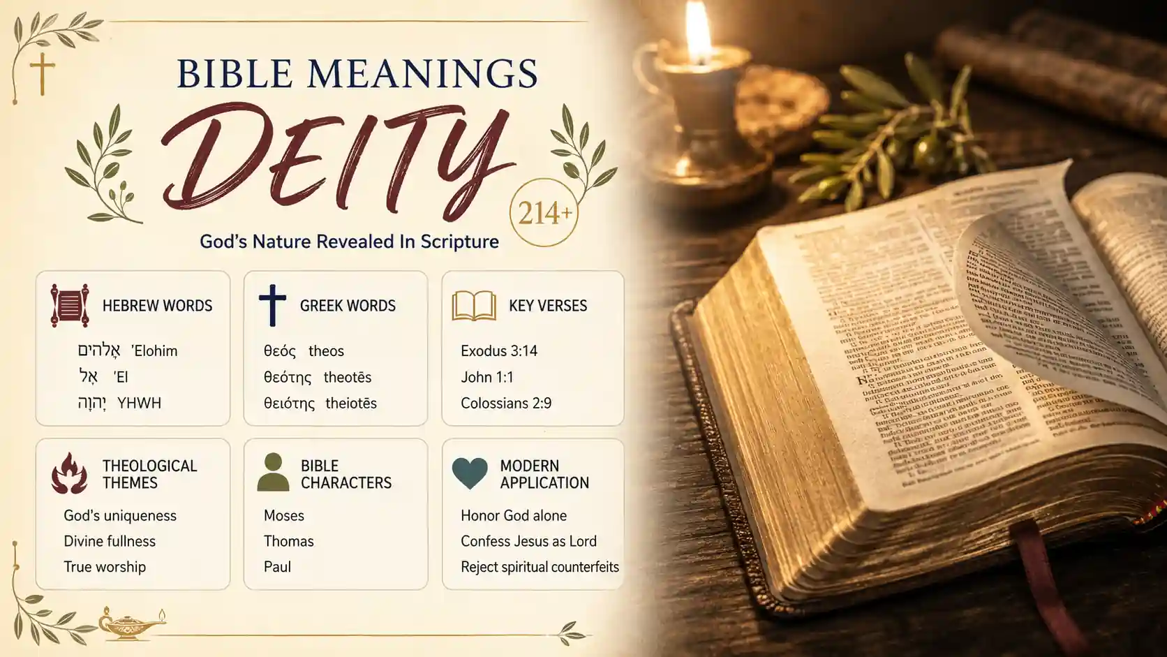 What Does Deity Mean In The Bible What Does Deity Mean In The Bible