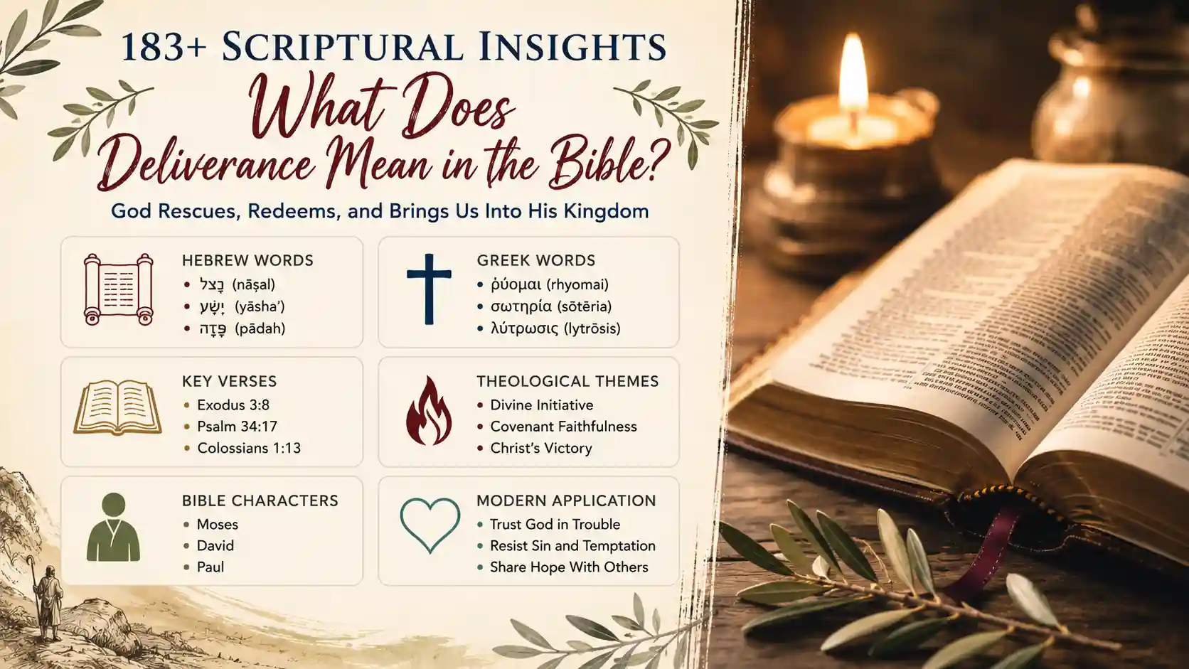 What Does Deliverance Mean In The Bible