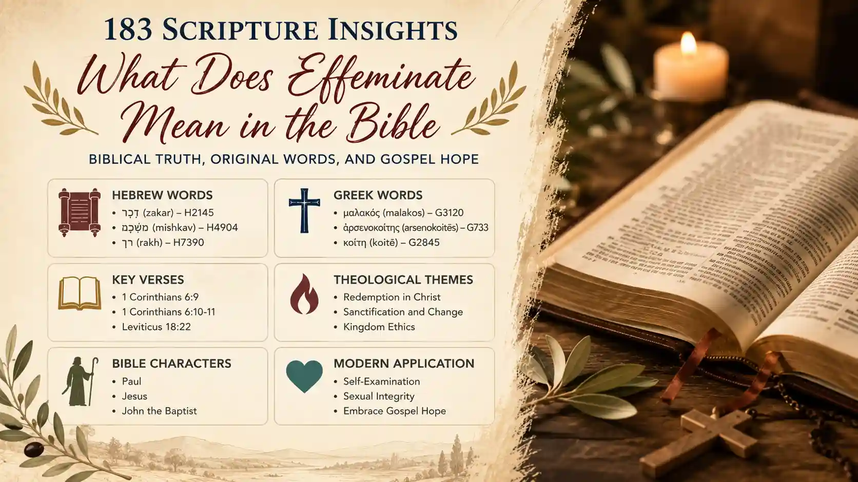 What Does Effeminate Mean In The Bible What Does Effeminate Mean In The Bible