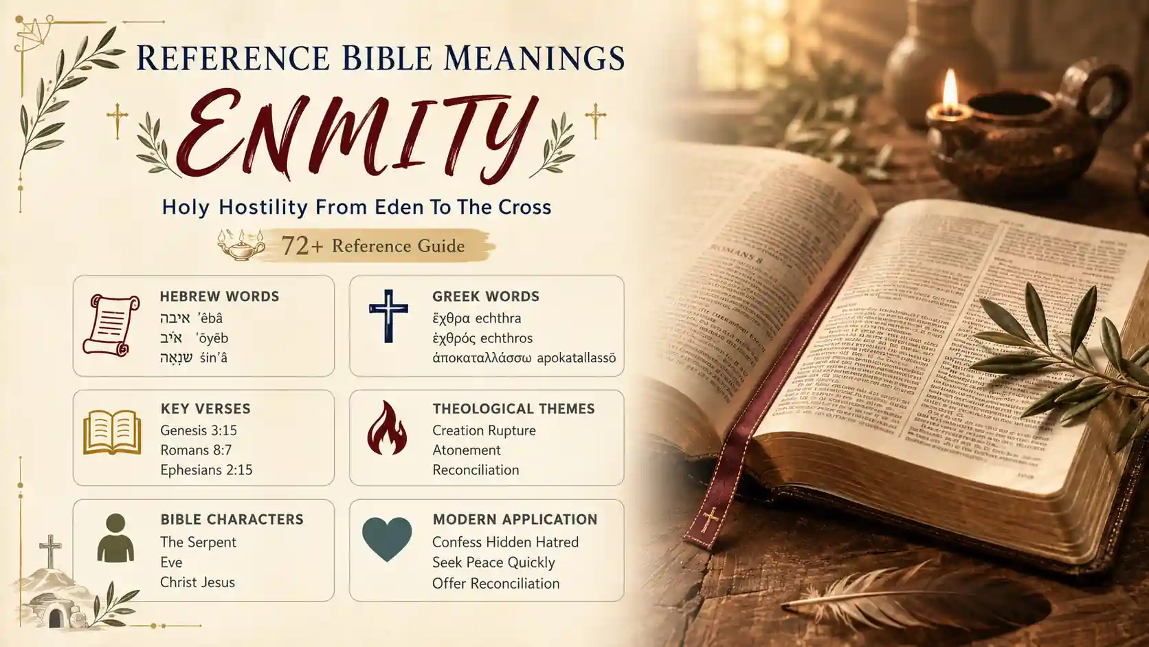 What Does Enmity Mean In The Bible What Does Enmity Mean In The Bible