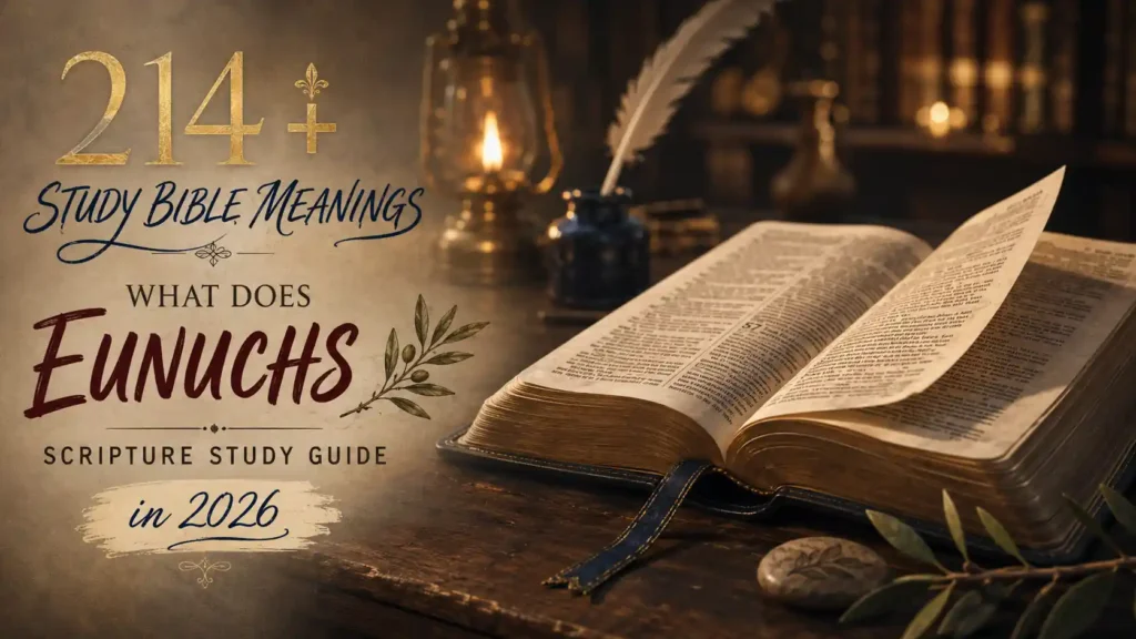 What Does Eunuchs Mean In The Bible