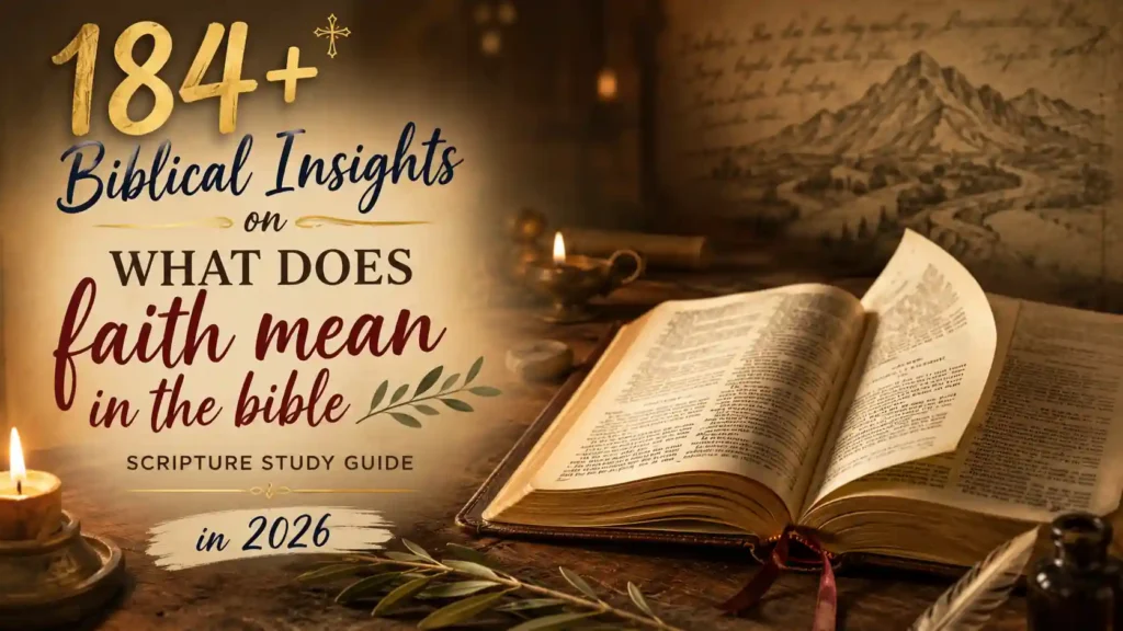 What Does Faith Mean In The Bible
