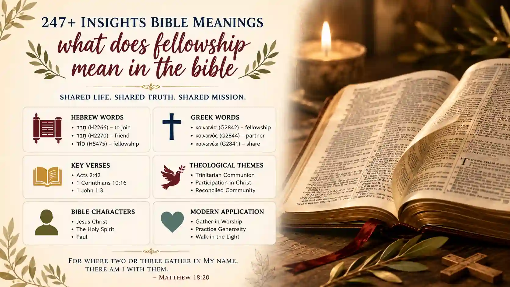 What Does Fellowship Mean In The Bible What Does Fellowship Mean In The Bible