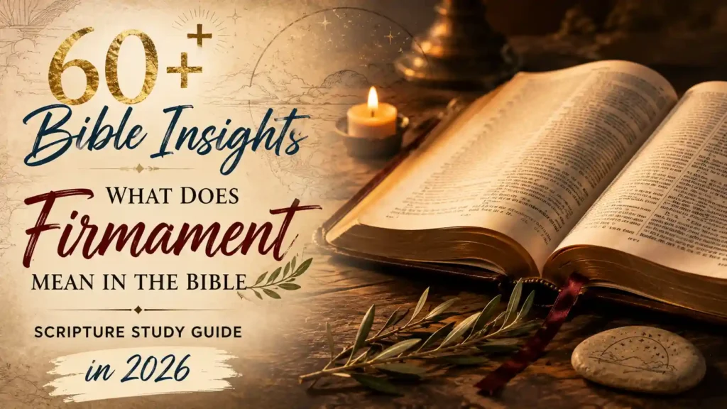 What Does Firmament Mean In The Bible
