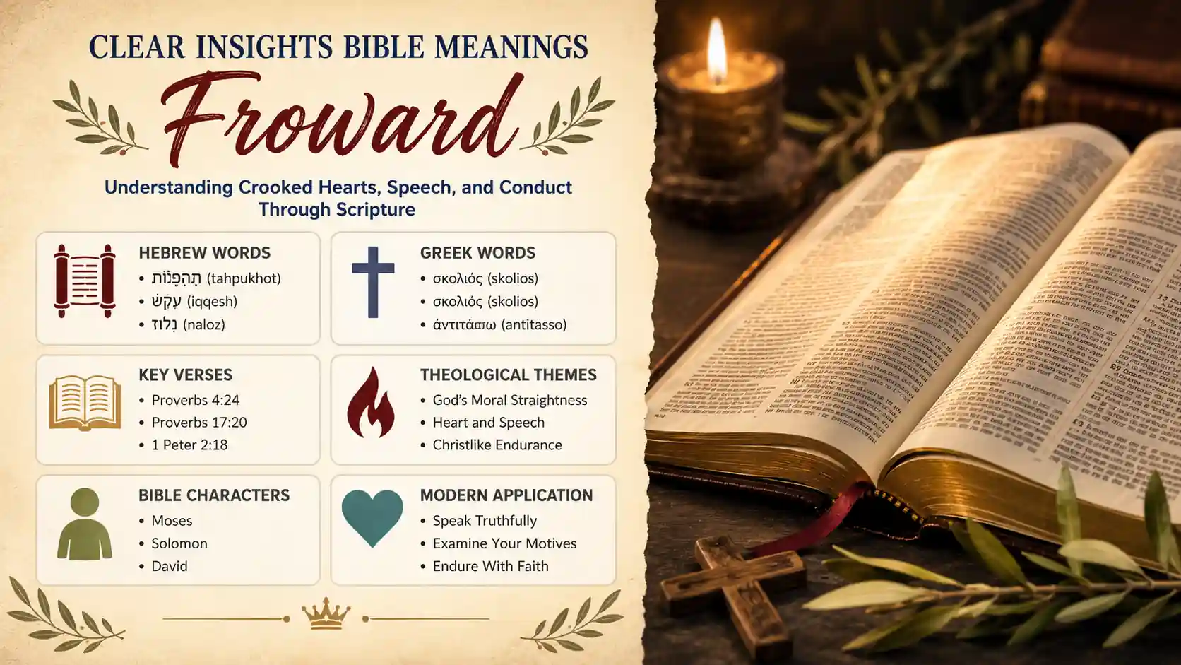 What Does Froward Mean In The Bible What Does Froward Mean In The Bible
