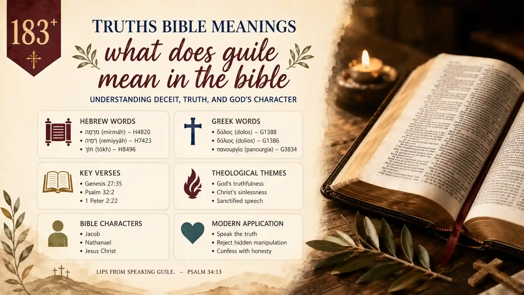 What Does Guile Mean In The Bible