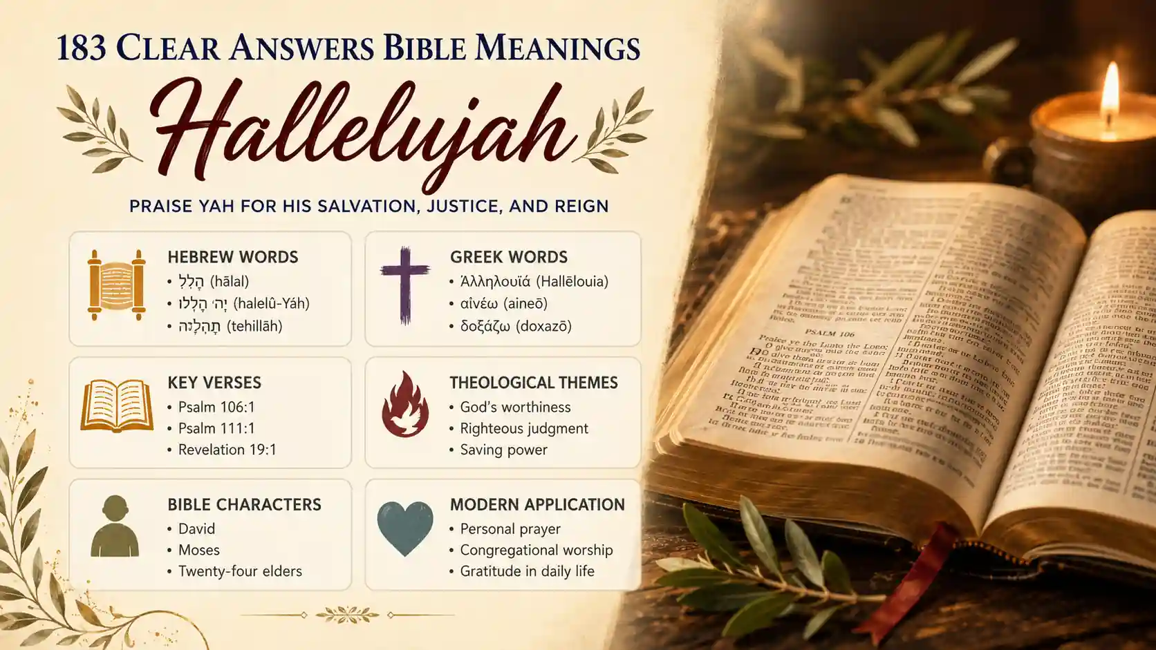 What Does Hallelujah Mean In The Bible