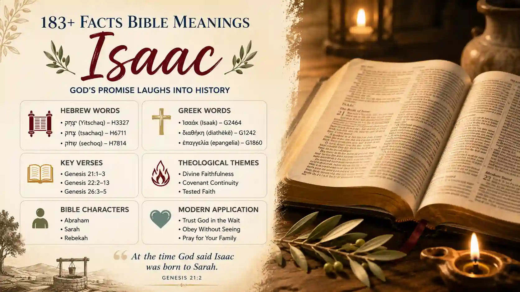 What Does Isaac Mean In The Bible
