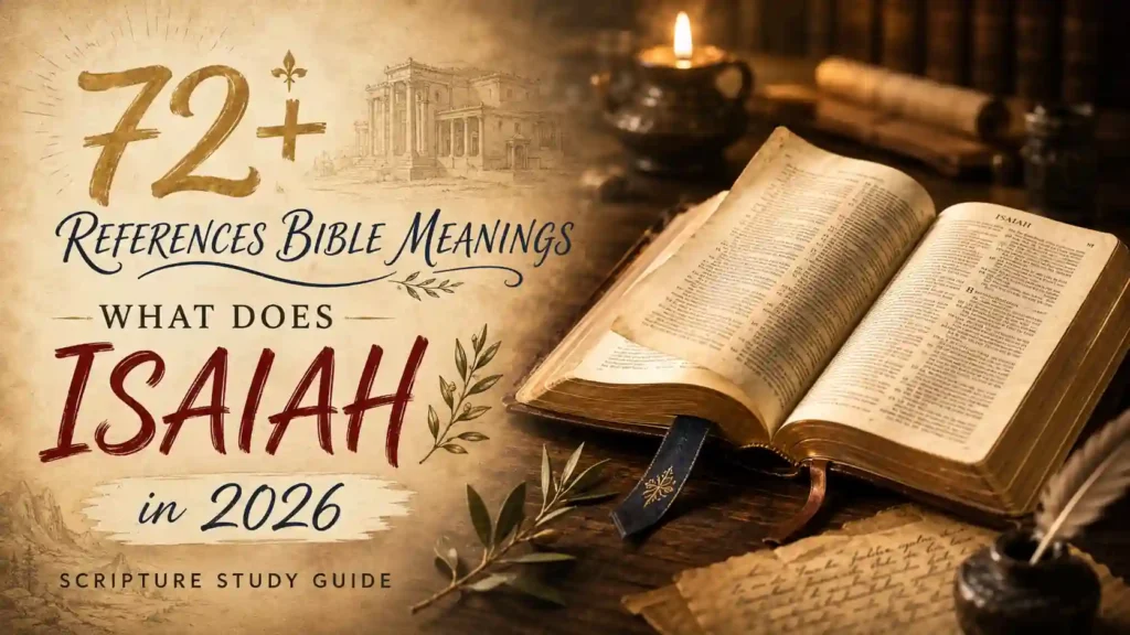 What Does Isaiah Mean In The Bible