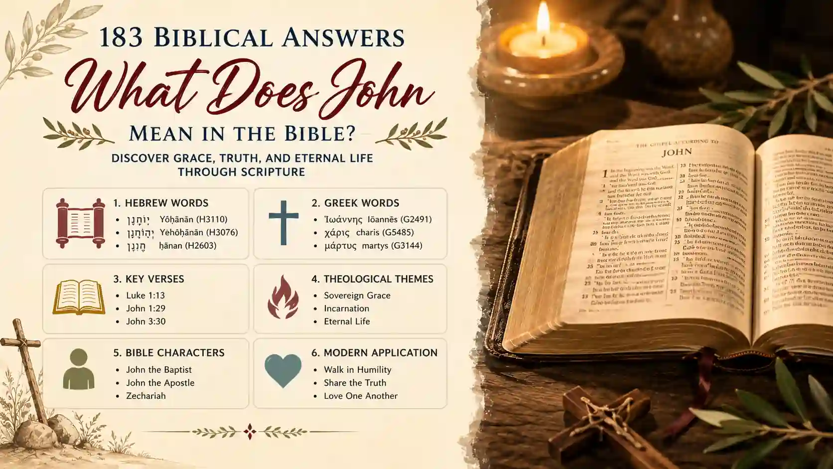 What Does John Mean In The Bible What Does John Mean In The Bible