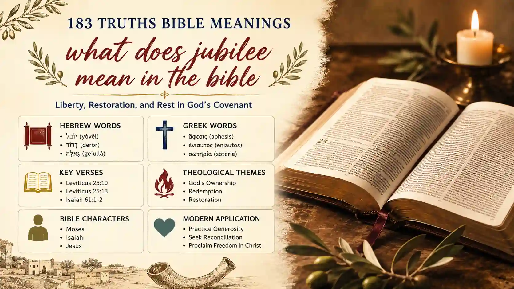 What Does Jubilee Mean In The Bible