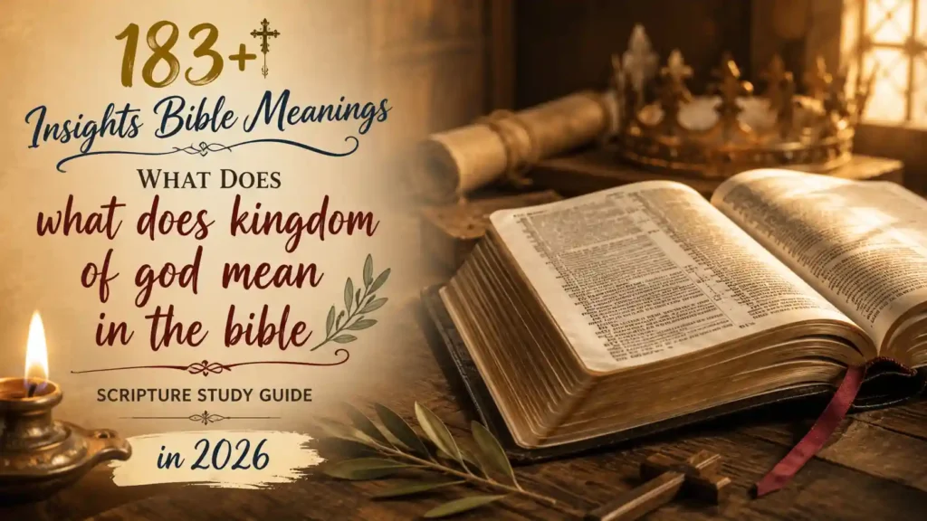 What Does Kingdom Of God Mean In The Bible