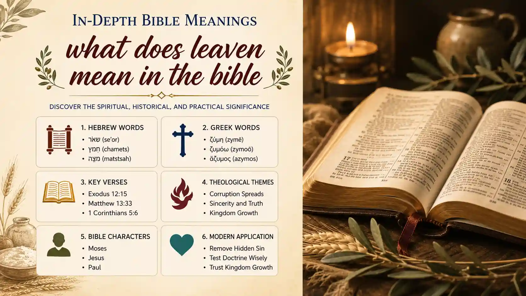 What Does Leaven Mean In The Bible What Does Leaven Mean In The Bible