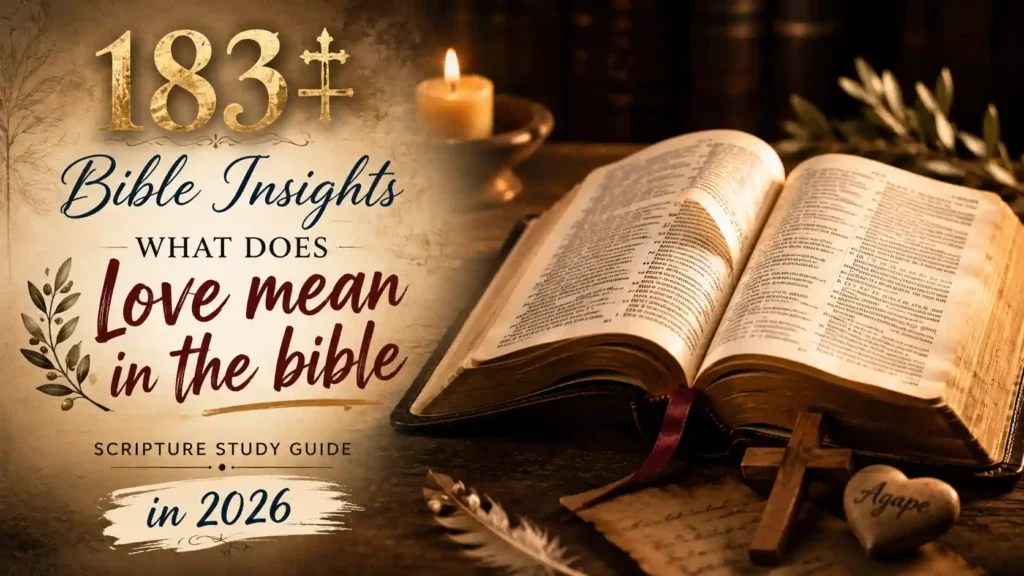 What Does Love Mean In The Bible