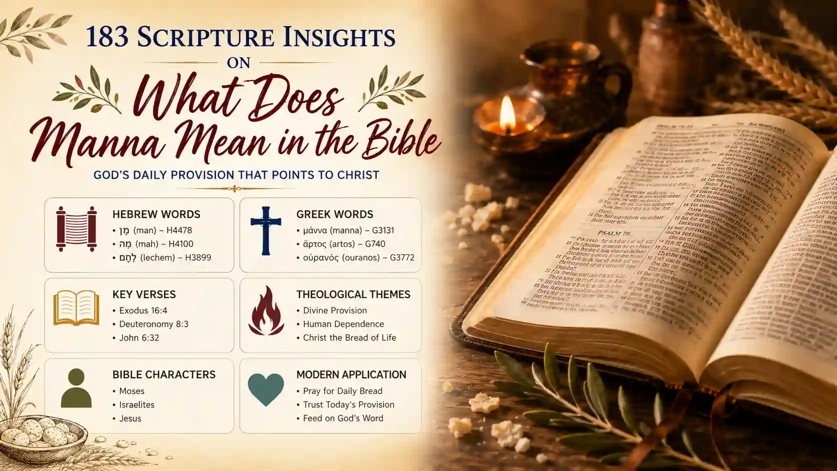 What Does Manna Mean In The Bible What Does Manna Mean In The Bible