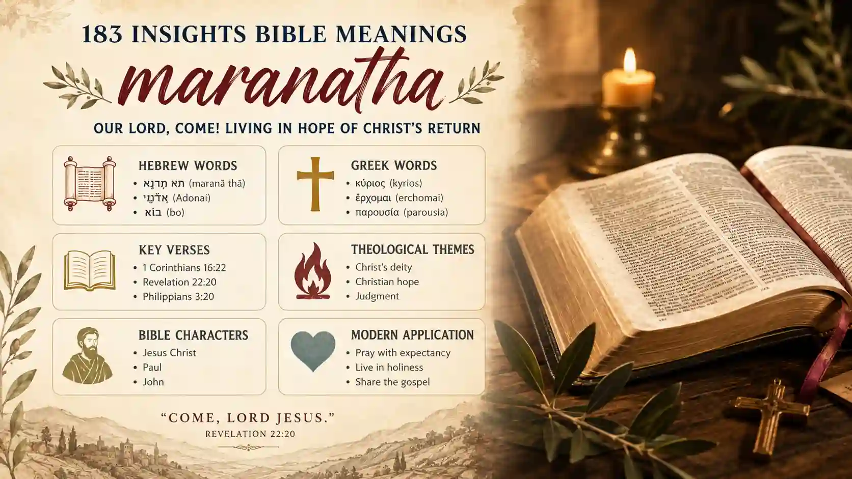 What Does Maranatha Mean In The Bible What Does Maranatha Mean In The Bible