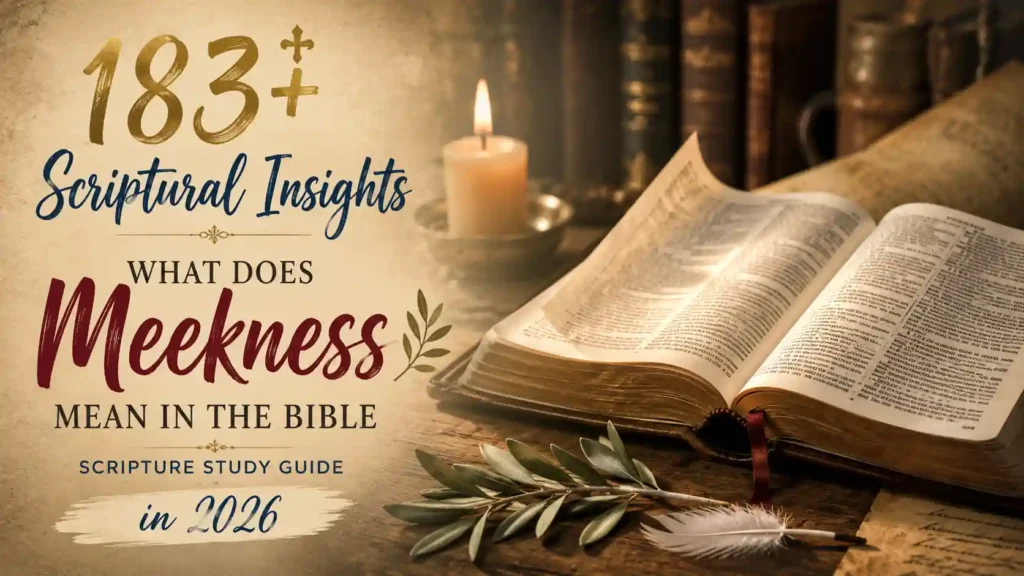What Does Meekness Mean In The Bible