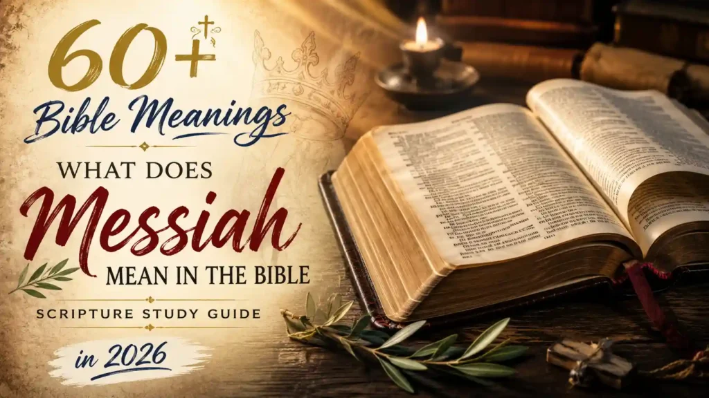 What Does Messiah Mean In The Bible