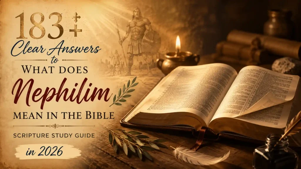 What Does Nephilim Mean In The Bible