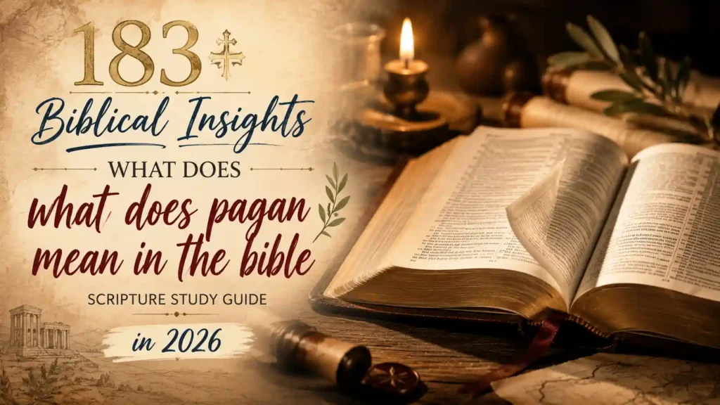 What Does Pagan Mean In The Bible