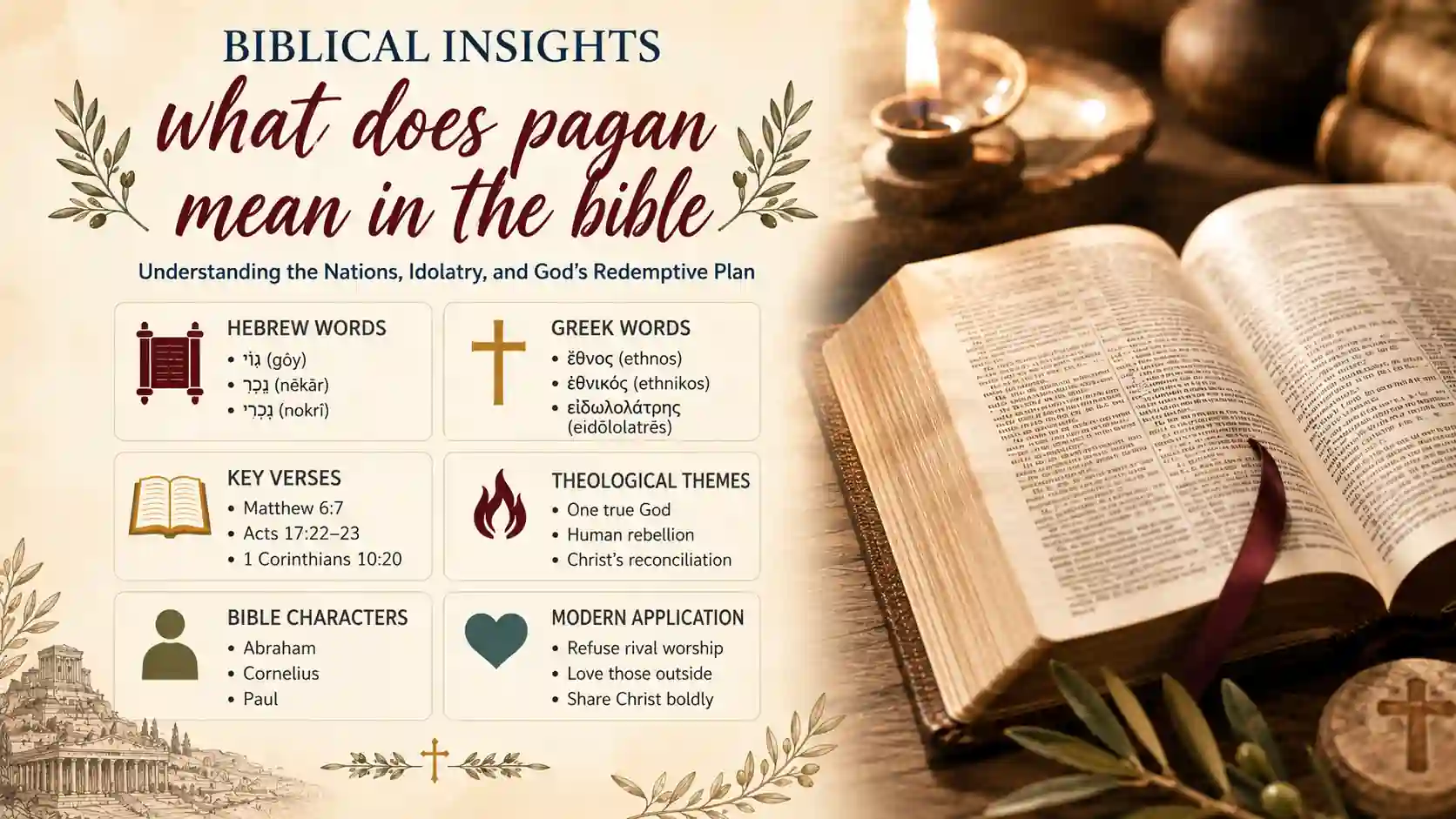 What Does Pagan Mean In The Bible