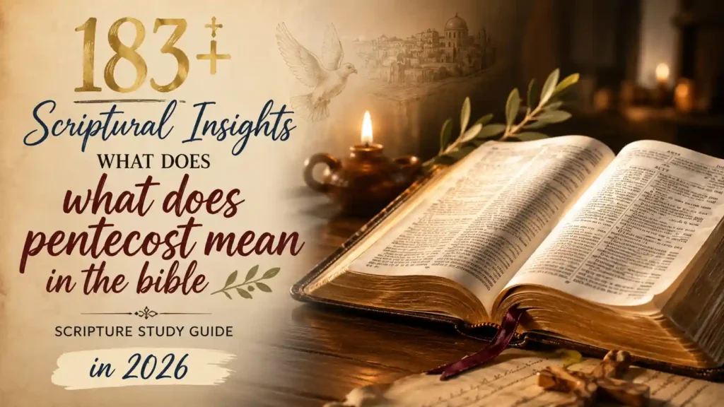 What Does Pentecost Mean In The Bible